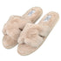 Faux Fur H Slipper - White